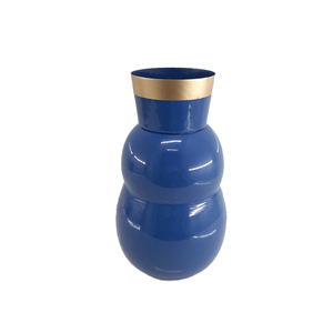 แจกันดอกไม้โลหะสีกากีสำเร็จรูปสำหรับห้องนั่งเล่นบ้านแจกันโลหะตกแต่งโต๊ะดีไซน์ไม่เหมือนใครทำด้วยมือจำนวนมาก - Product Image 2