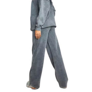 Conjunto de Ropa Casual de Dos Piezas para Mujer, Uso Diario, con Tela Suave y Pantalones Acampanados - Product Image 5