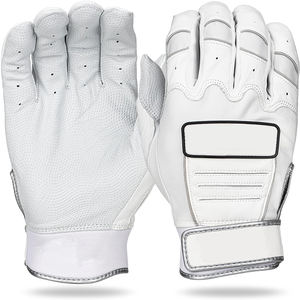 Gants de sport professionnels unisexes en cuir et polyester de haute qualité pour adultes, avec support de poignet rembourré pour le frappeur de baseball, personnalisables - Product Image 4