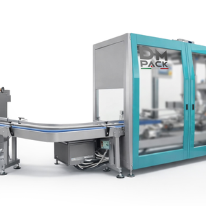 SKY Automatic <b>Tray</b> Former & Top Closer Packing Machine Italy Made Flat Die-Cut Carton Auto Base Folding Gluing - Product Image 3