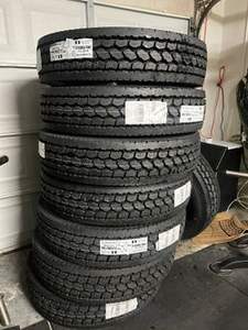 Pneus de camion solides homologués DOT 215/65R16C-8PR, neufs, pour semi-remorques commerciaux thaïlandais - Product Image 3