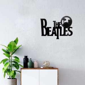 Artesanía de Metal bohemio de lujo para colgar en la pared de los Beatles para la oficina con planta moderna para el hogar Navidad Halloween - Product Image 1