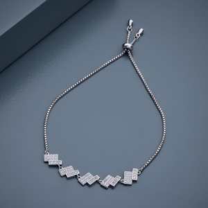 92.5 <b>Silver</b> Crystal <b>Bracelet</b> & <b>Bangle</b> 188418 Collection - Product Image 2