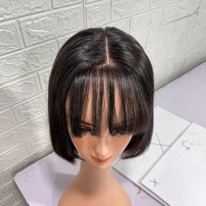 วิกผมมนุษย์เวียดนามวิกผมบ็อบสั้นลูกไม้สำหรับผู้หญิงผิวดำ - Product Image 5