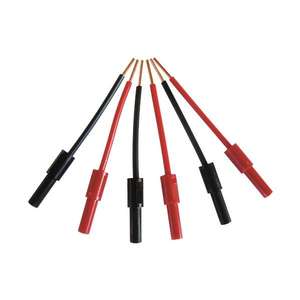 Chauvin Arnoux Aislado para juego de puntos de prueba Rojo/Negro Instrumentos de medición electrónicos de 6 piezas - Product Image 1