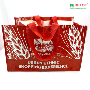 ถุงช้อปปิ้งพลาสติกผ้าโพลีโพรพิลีนแบบออกแบบได้ตามต้องการ - Product Image 4