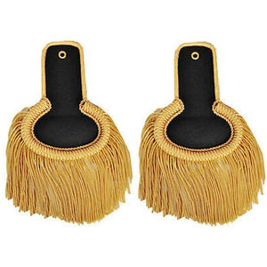 Épaulettes en fil métallique avec épaulettes à franges Uniformes de cérémonie avec logo personnalisé - Product Image 2