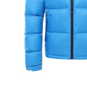 แจ็กเก็ตขนเป็ดกันลมให้ความอบอุ่นในฤดูหนาวของผู้ชายเสื้อโค้ททางเลือกปิดด้วยซิป - Product Image 3