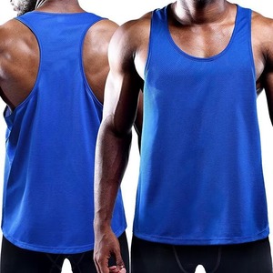 Precio al por mayor Entrenamiento personalizado Hombres Singlets Gym Wear Último diseño Singlet Para hombres gym singlets a precio barato - Product Image 2