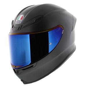 MEJORES VENTAS 2025 %100 Nuevo Casco Integral para Motocicleta K6 S TIMEWARP Negro Mate Rojo Azul con Certificación DOT (E2206) Garantía de 3 Años - Product Image 3
