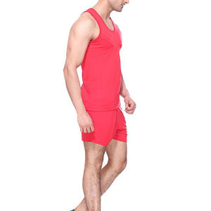 Conjunto de uniforme de boxeo Reversible para hombres profesionales 2 PCS Top Shorts Adultos Entrenamiento MMA Fight Kickboxing Martial Arts Front - Product Image 6