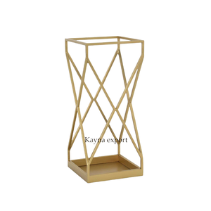 Support de rangement pour parapluie tendance de luxe doré Support utilisé pour la maison et l'hôtel Fournitures Belle structure Support de porte-parapluie - Product Image 3