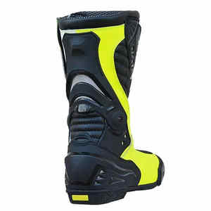 Chaussures de course de moto High-Tech pour hommes en cuir véritable imperméable coupe-vent respirant vêtements de sport personnalisables - Product Image 5