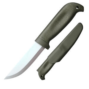 Couteau de chasse Bowie en acier inoxydable de haute qualité, manche en bois, pour la chasse et les activités de plein air, vente en gros, OEM - Product Image 1