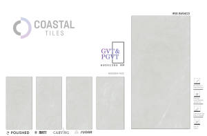 Carreaux de porcelaine de haute qualité de haute qualité, aspect solide et brillant, 600x1200x9mm-IRIS BEIGE - Product Image 4