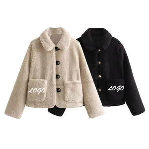 Sudadera Informal con Estampado de Sherpa para Mujer, con Diseño Personalizado, Transpirable, para Otoño/Invierno, Hecha en Pakistán - Product Image 3