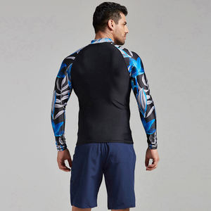 Long Sleeve Custom Logo Print High Quality <b>MMA</b> <b>Rash</b> <b>Guard</b> with UPF50+ Breathable & Quick Dry Best Quality - Product Image 5