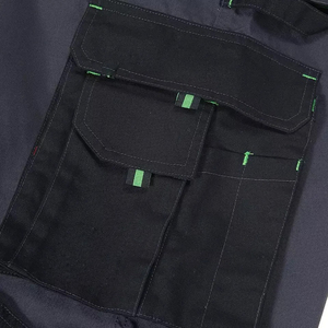 Peto y tirantes de algodón y poliéster unisex de cintura alta con color y diseño personalizados hechos en Pakistán - Product Image 5