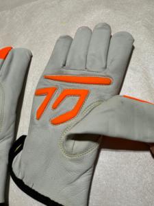 Gants de conducteur de travail en cuir de mouton pour hommes Gants de travail de sécurité de construction industrielle - Product Image 3