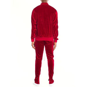 Chándal de terciopelo de invierno 2025 para hombre, estilo para adultos, chándal sin capucha, chándal de terciopelo a precio barato, chándal de terciopelo para hombre - Product Image 3