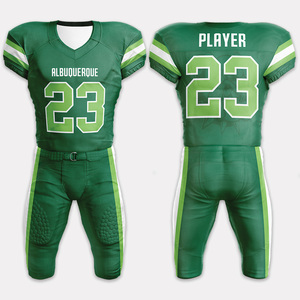 Youth Custom Sublimation American Football Uniform Set Short Sleeve Jersey <b>Pants</b> for Competitive Team Sports & Events - Product Image 5