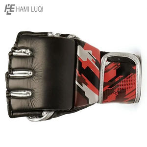 Gants MMA de formation professionnelle personnalisés pour adultes et enfants Gants en cuir de vachette de haute qualité Vente en gros pas cher - Product Image 4