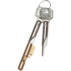 BURG-WCHTER E7 กุญแจล็อคแบบรูกุญแจ 2 ดอก กุญแจล็อคจักรยานแบบฝัง - Product Image 1