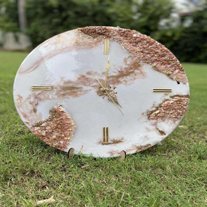 Đồng Hồ Treo Tường Nghệ Thuật Tùy Chỉnh Bằng Nhựa Đồng Hồ Tác Phẩm Nghệ Thuật Đẹp Thủ Công Đồng Hồ Treo Tường Nghệ Thuật Thủ Công Không Có Kính Cho Nhà Bếp Gia Đình - Product Image 6