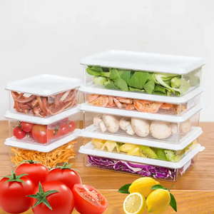 ภาชนะพลาสติกสำหรับเก็บอาหารในห้องครัวพร้อมฝาปิดกล่องพลาสติกปิดสนิทผลิตจากเวียดนาม - Product Image 2