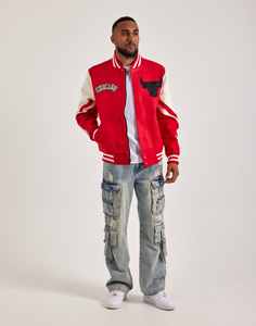 Logotipo personalizado y diseño de los hombres de lana genuina de los hombres Letterman Varsity Jacket bordado College Baseball Bomber chaqueta de invierno para los hombres - Product Image 6