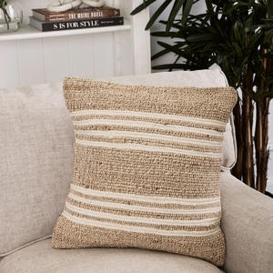 Funda de almohada de fibra Natural Ideal para casa de campo minimalista rústica Boho Chic decoración del hogar con textura y encanto - Product Image 5