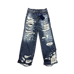 Vaqueros holgados azul marino vintage - Product Image 1