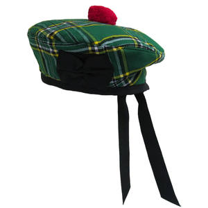 Wholesale Customizable Requirement Logo Glengarry Hat with Outdoor Authentic Tartan <b>Band</b> Hats - Product Image 4