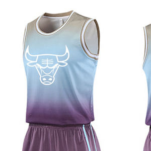 ชุดบาสเก็ตบอลสำหรับผู้ใหญ่แบบสกรีนโลโก้ตามสั่ง ระบายอากาศได้ดี พิมพ์ลาย 100% โพลีเอสเตอร์ 2026 - Product Image 6