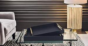 Bandeja de Servicio de Metal Ligera, Ecológica y Hecha a Mano para Fiestas y Reuniones Familiares, Apta para Lavavajillas, Mejora la Elegancia de la Presentación - Product Image 2