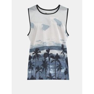 เสื้อยืดพิมพ์ลายตัวหนังสือสำหรับผู้หญิงเสื้อกล้ามลายกราฟิกแขนกุดทรงหลวมลำลองสำหรับฤดูร้อน - Product Image 4