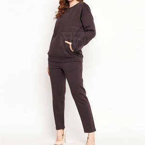 Ventes en gros de survêtements décontractés d'hiver légers et écologiques pour femmes, design personnalisé, coupe régulière - Product Image 2