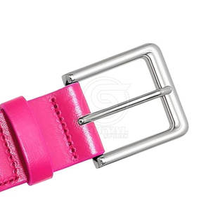 Ceinture de baseball en cuir de vachette de qualité supérieure, vente chaude, décontractée, réglable, design personnalisé, ceinture de baseball la plus vendue - Product Image 5