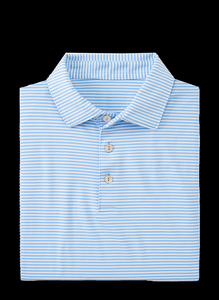 Nueva camiseta de golf personalizada para hombre 2023 Summer Stripes Short Sle Golf Performance Jersey Polos Stripes - Product Image 6