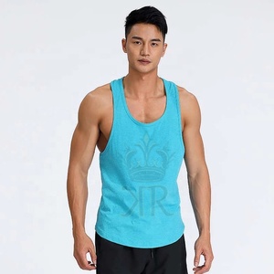 Chaleco deportivo de verano para hombre, sin mangas, ropa deportiva de secado rápido, camiseta sin mangas para maratón, camiseta inferior para montar al aire libre, camiseta de lucha libre - Product Image 5