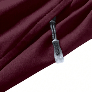 Shorts de course à séchage rapide pour hommes, légers, respirants, pour le sport, la gym, l'entraînement, la plage, avec poches zippées au milieu - Product Image 6