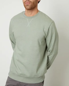 Men's Lightweight Long Sleeve Crewneck <b>Sweatshirts</b> Winter Warm Comfortable Casual Sportswear Custom Logo Print <b>Plain</b> <b>Sweatshirt</b> - Product Image 5