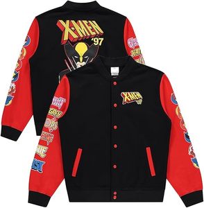 Designs personnalisés X Man Varsity Letterman Vestes Broderie, patchs en chenille, Logos d'école et d'équipe Super Heros varsity jacket - Product Image 4