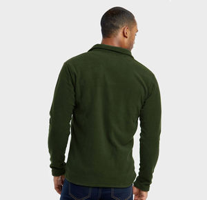 Veste polaire douce et chaude à fermeture éclair intégrale, légère et confortable, option logo personnalisé pour le quotidien, les loisirs, les activités de plein air, les voyages et les vêtements de travail - Product Image 2