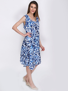 Haute rue mode vêtements américain crêpe rayonne tissu longue parapluie robe plage vacances vacances porter sur la fête taille libre - Product Image 6