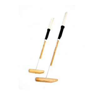 Top Polo Mallet Stick 42'' to 56'' Adult Horse Riding Match <b>Trainings</b> Available Plastic Printed Cotton for Horse Riding - Product Image 1