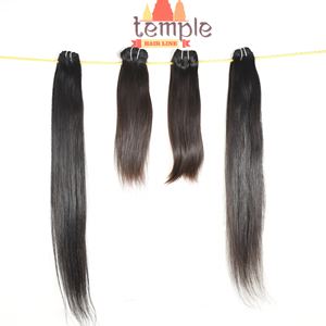 Paquete de templo vietnamita barato 100%, tejido alineado con cutícula, procesamiento barato, extensiones de cabello humano sin trenzar sin procesar - Product Image 3