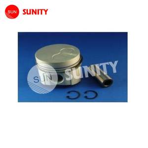 Segments de piston en acier diesel haute efficacité certifiés ISO9001 TAIWAN SUNITY pour l'assemblage de piston Yanmar 3TNA72 - Product Image 1