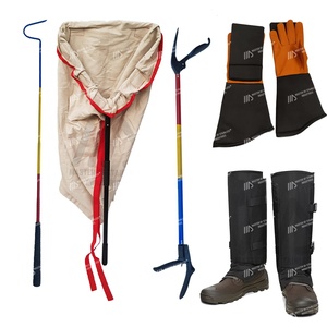 Juego de herramientas de manipulación de serpientes personalizadas de tamaño pequeño Control Maestro de Plagas para el cuidado de mascotas Incluye gancho de pinzas para rescate de reptiles animales - Product Image 3