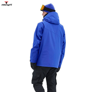 Chaqueta de Esquí Impermeable con Cremallera y Estampado para Hombre, Tallas Grandes, Cortavientos y Transpirable para Deportes de Nieve y Escalada, Venta al por Mayor - Product Image 2